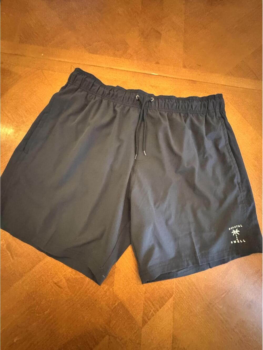Coastal Swell Men's Black Swim Shorts XXL D112